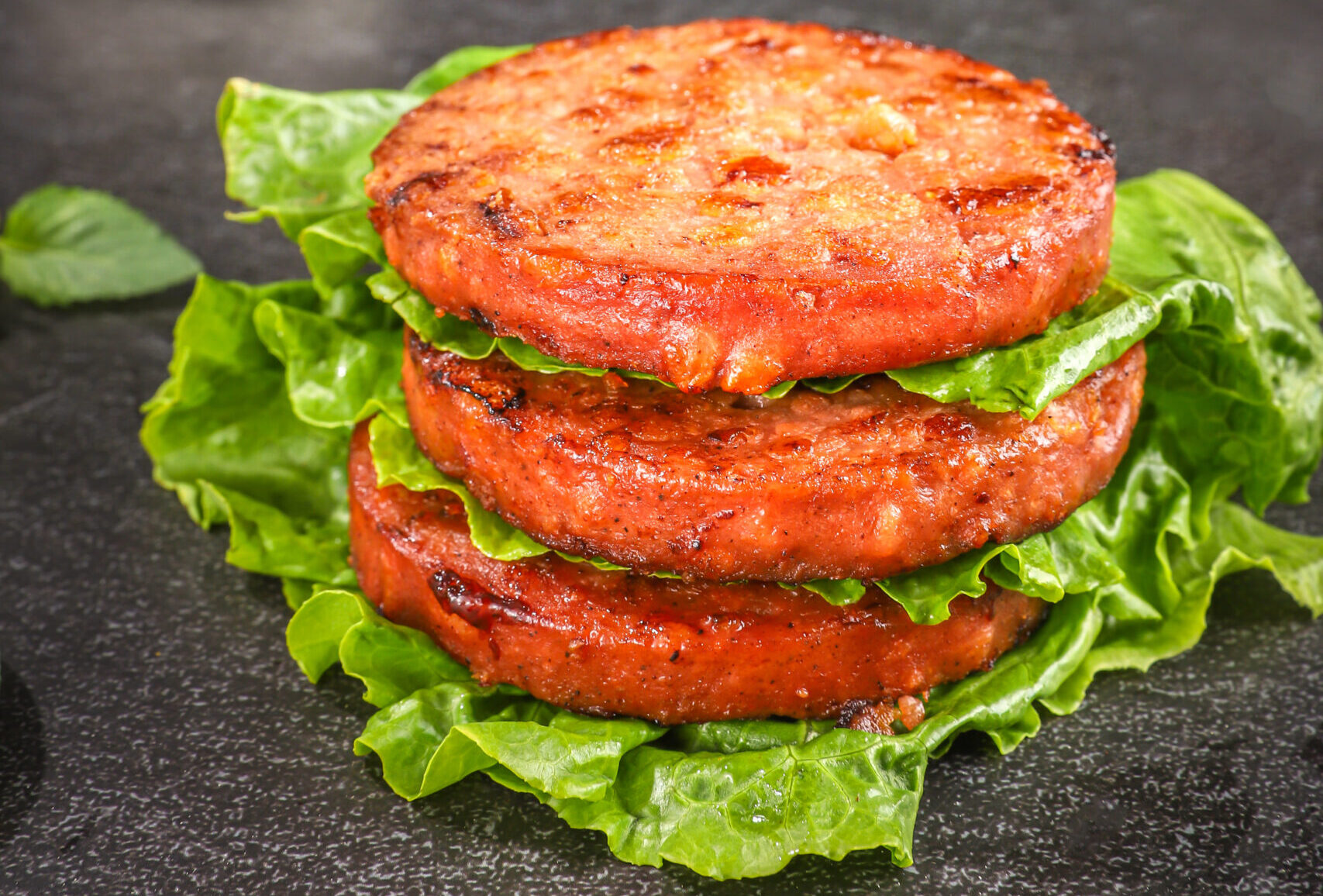 Beef patties from Herotein, a company based in China